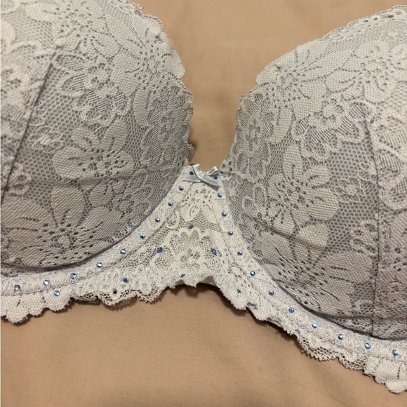 Pink by Victoria’s Secret Lightly Lined Balconette Bra Set - Blue, Red, Black - Picture 4 of 6